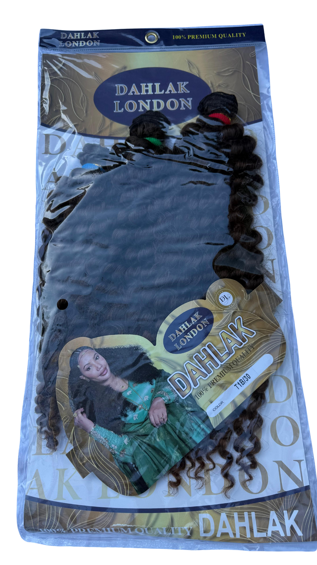Dahlak London Synthetic Hair Bundles - Black | Brown | Gold