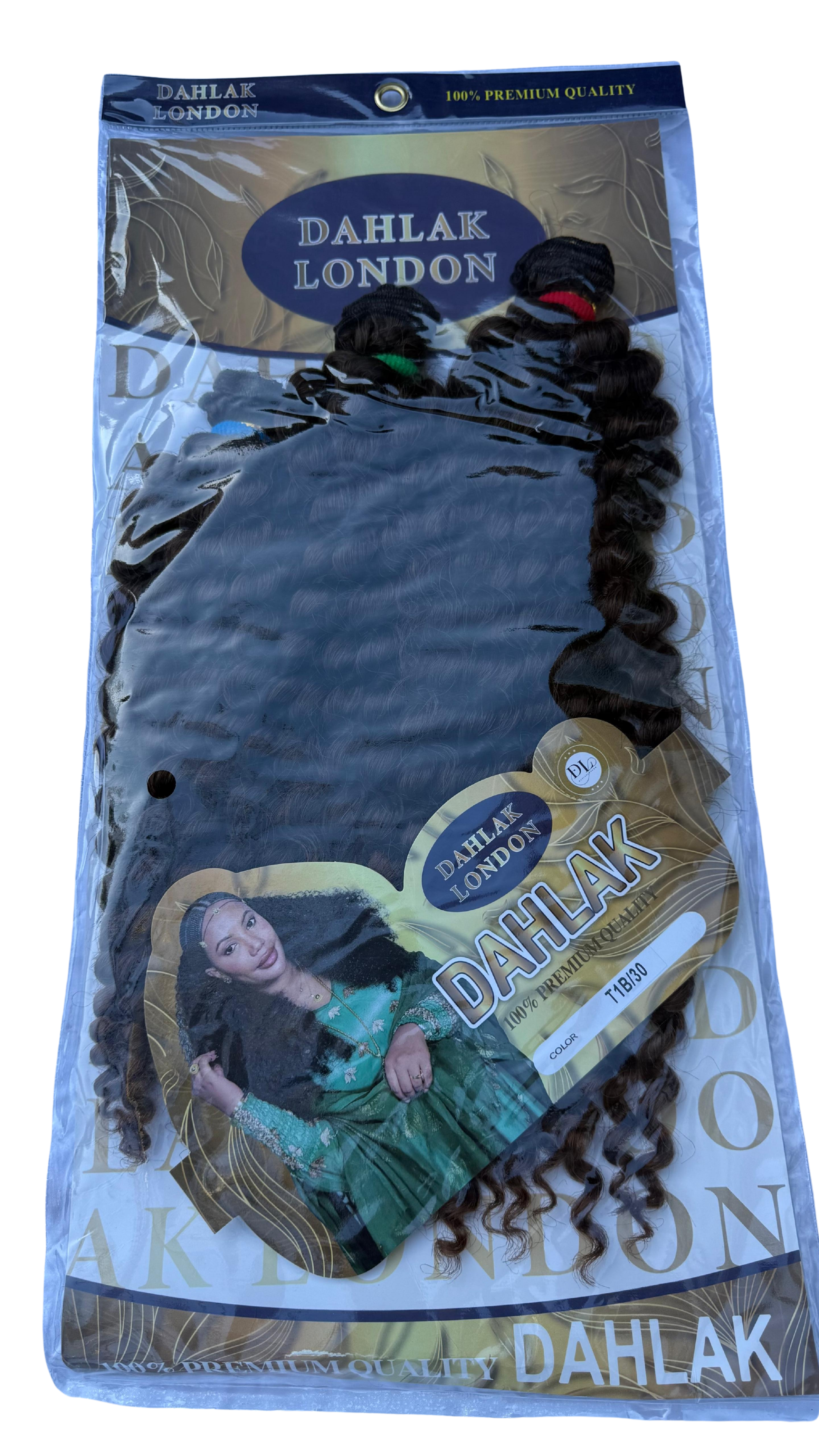 Dahlak London Synthetic Hair Bundles - Black | Brown | Gold