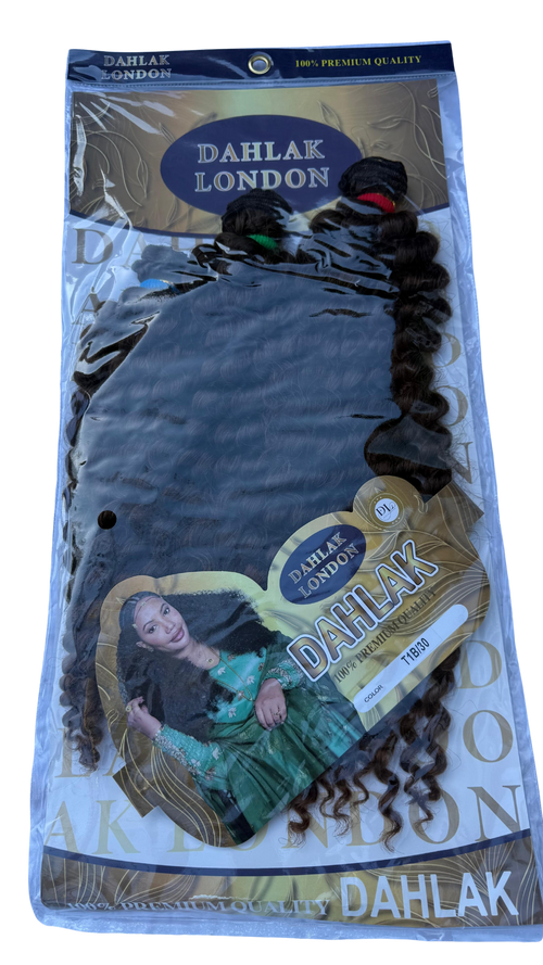 Dahlak London Synthetic Hair Bundles - Black | Brown | Gold