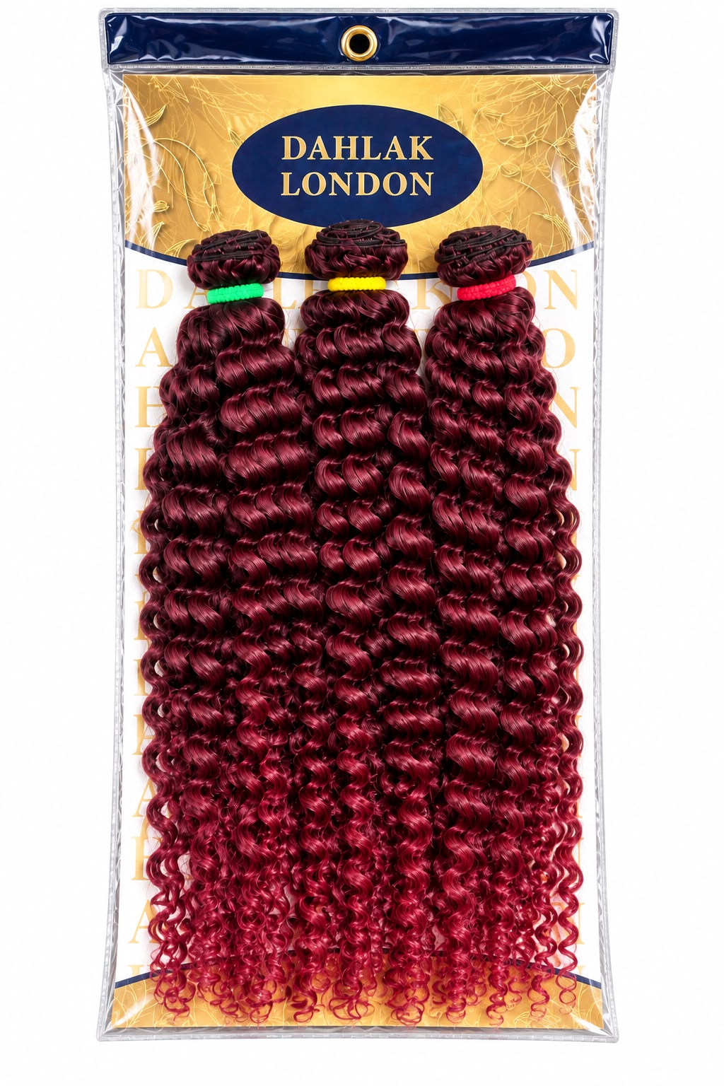 Dahlak London Synthetic Hair Bundles - Black | Brown | Gold | Cherry Red