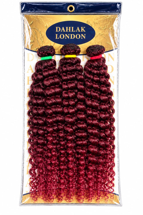 Dahlak London Synthetic Hair Bundles - Black | Brown | Gold | Cherry Red