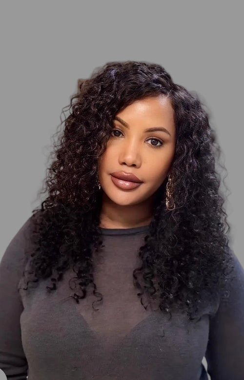 Vietnamese  Water Wave Wig - 100% Human Hair - Density 250 - HD Lace 13X4